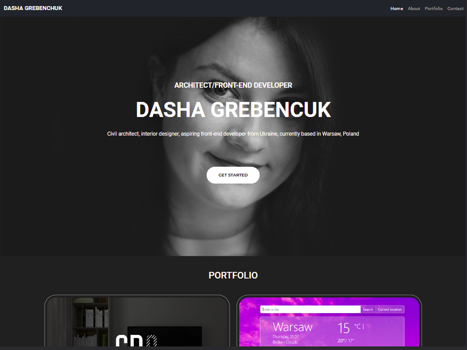 Portfolio website